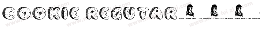 cookie Regutar字体转换